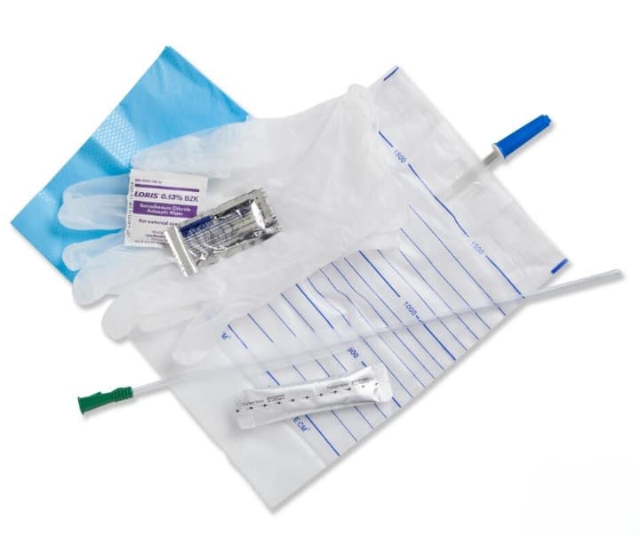 cure-catheter-with-insertion-supplies kit